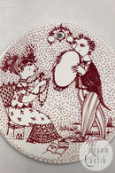 Bjørn Wiinblad: Rød september platte fra Nymølle - SAISON START