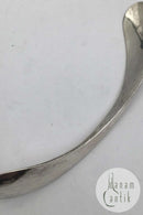 Dansk Sterling Sølv Brevkniv / Brevvægt