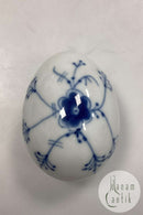 Bing und Grondahl Blau geriffelt Blaues geriffeltes Ei Nr. 691