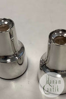 Par Cohr Moderne Sølv Plet Lysestager