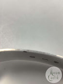 Stor Dansk Servietring i Sølv