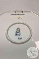 Bing og Grøndahl Alfabet Platte Eremitage Slottet. Designet i 1933-1934 af Ove Larsen