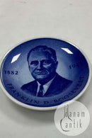 Royal Copenhagen 2010 Plaque Franklin D. Roosevelt 1858-1919 No 179