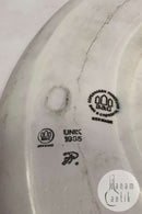 Bing og Grøndahl Stentøjsfad Unika af Jacqueline Poncelet (f. 1947 Liege i Belgien) fra 1985