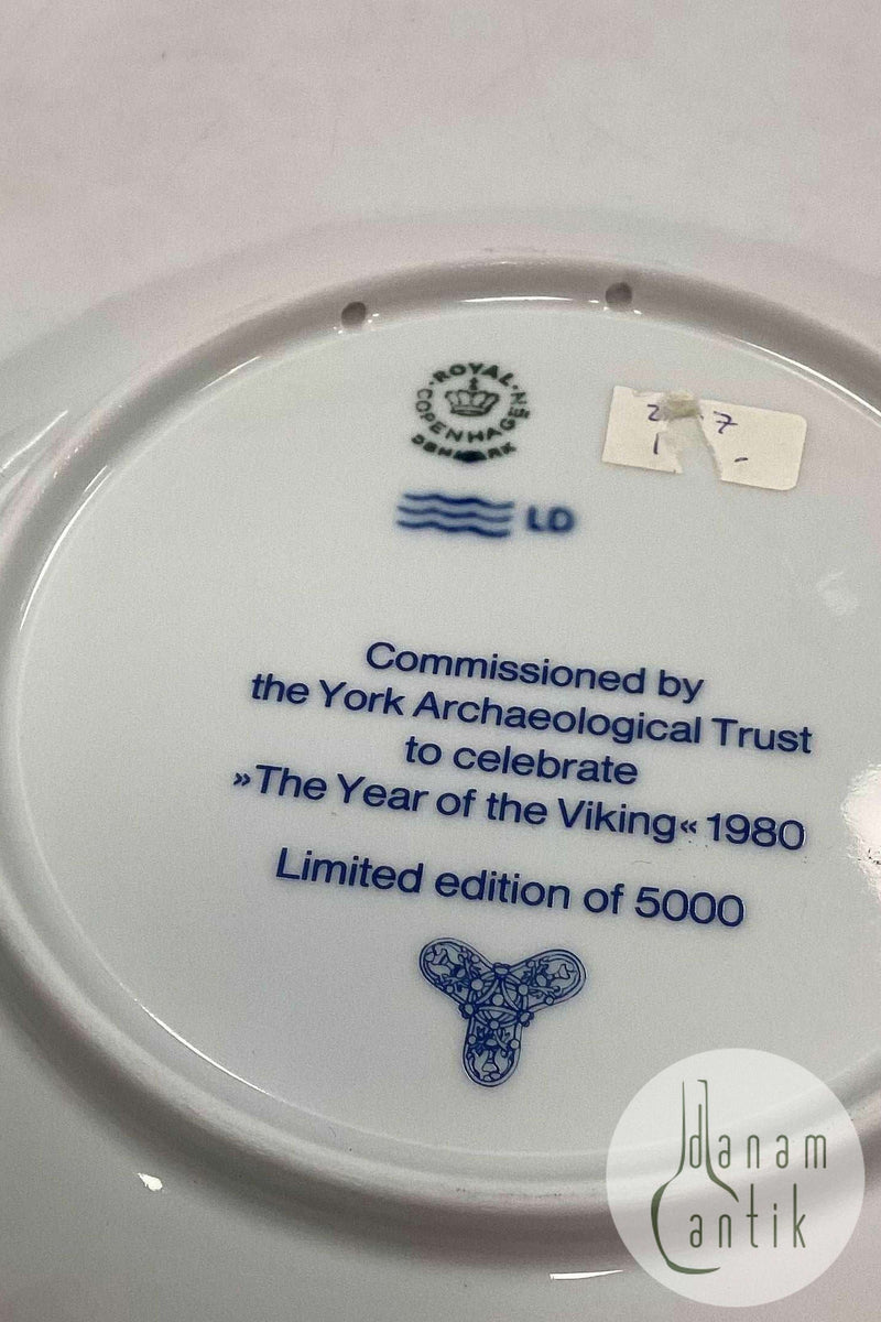 Royal Copenhagen Viking Platte  1980