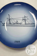 Bing og Grøndahl Skibsplatte fra 1989