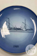 Bing og Grøndahl Skibsplatte fra 1988