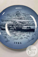 Bing og Grøndahl Skibsplatte fra 1986