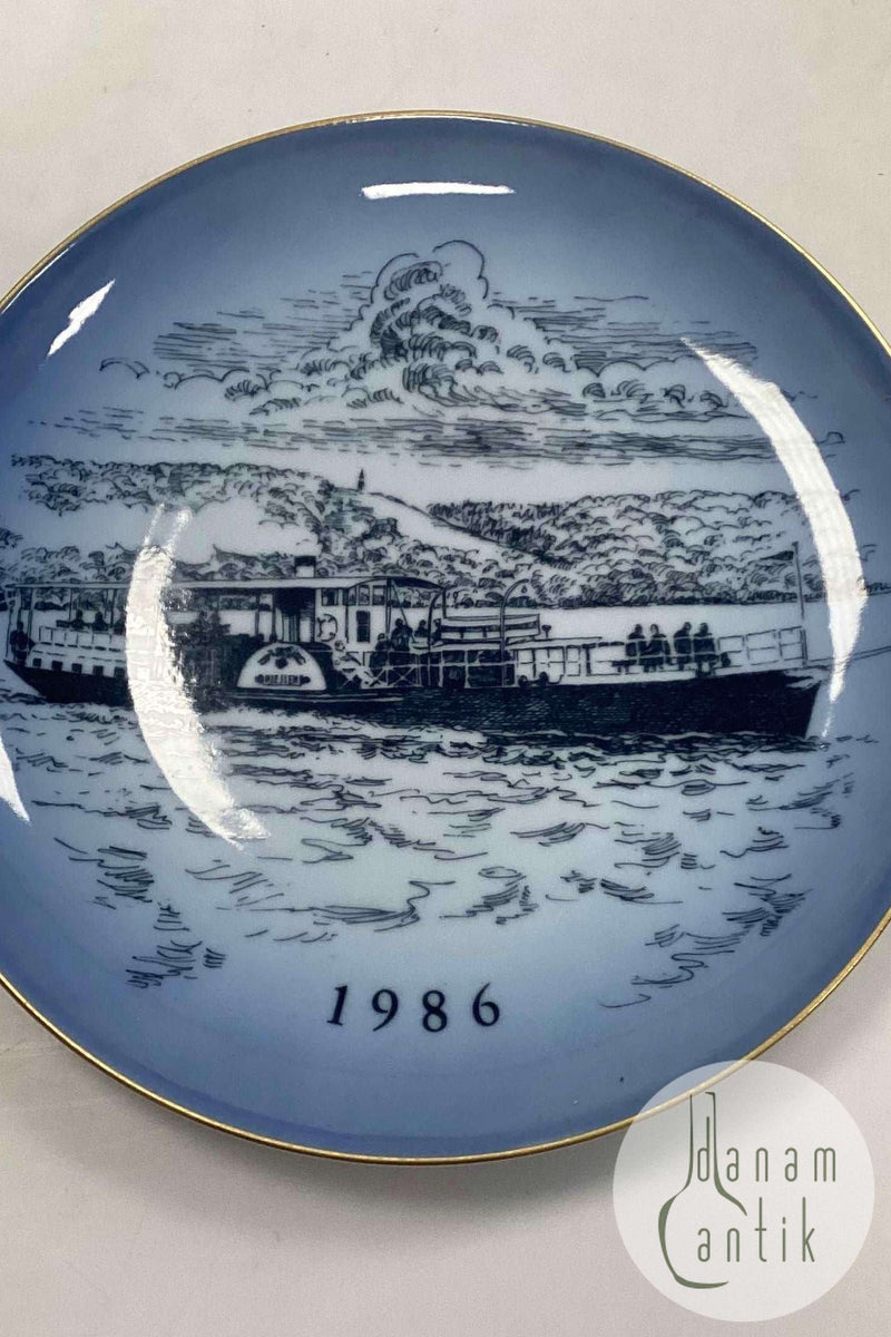 Bing og Grøndahl Skibsplatte fra 1986
