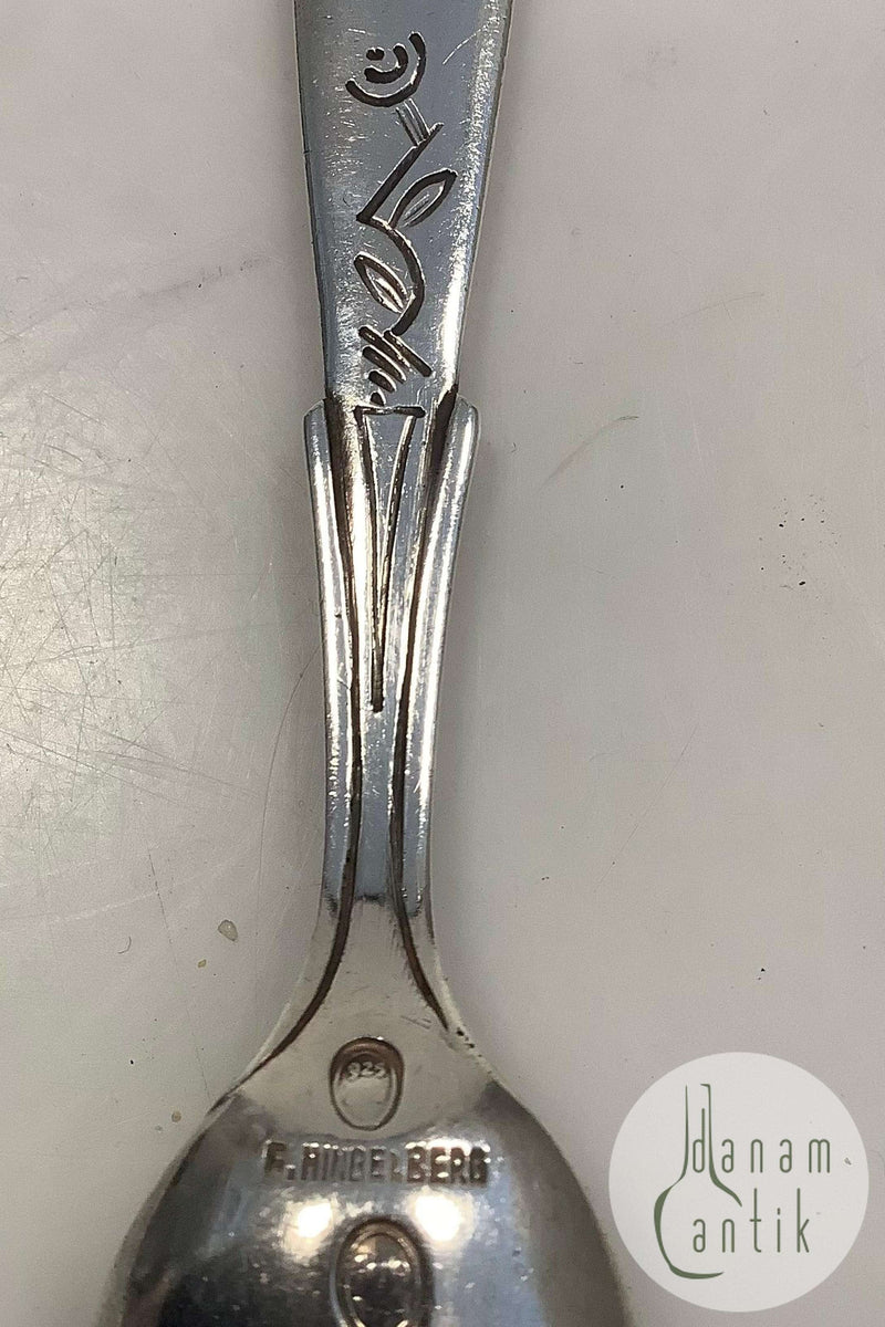 Hingelberg No. 1 Sterling Sølv Kaffeske