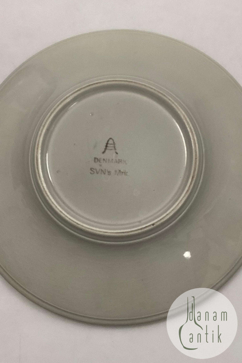 Royal Copenhagen / Aluminia Navy Christmas Plate 1957