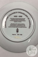 Bing og Grøndahl Christopher Columbus Platte 1492 - 1992  Platte 5442 ud af 7500