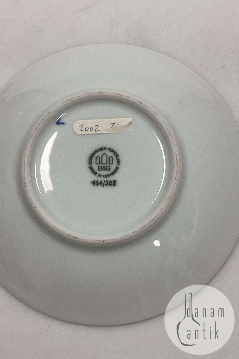 Bing og Grøndahl 100 år på Strøget 1885 - 1985 underkop / platte Julerose