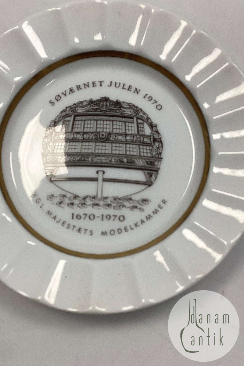 Royal Copenhagen / Aluminia Søværnets Juleplatte 1970