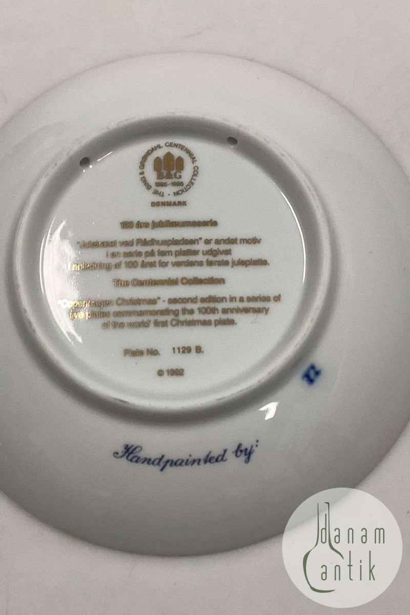 Bing og Grøndahl Centennial Collection Platte No. 2 fra 1992