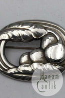 ジョージ・ジェンセン＆ヴェンデル スターリングシルバー・ブローチ No.18