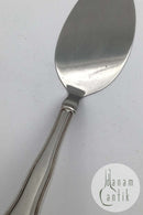 Cohr Silber / Stahl Doppelrandiger Servierspaten