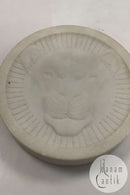 Marble paperweight with Panther / Tiger motif