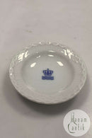 Royal Copenhagen Forhandler Platte / Skål i hvid Halvblonde