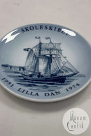 Bing og Grøndahl Skibsplatte fra 1974 Lille