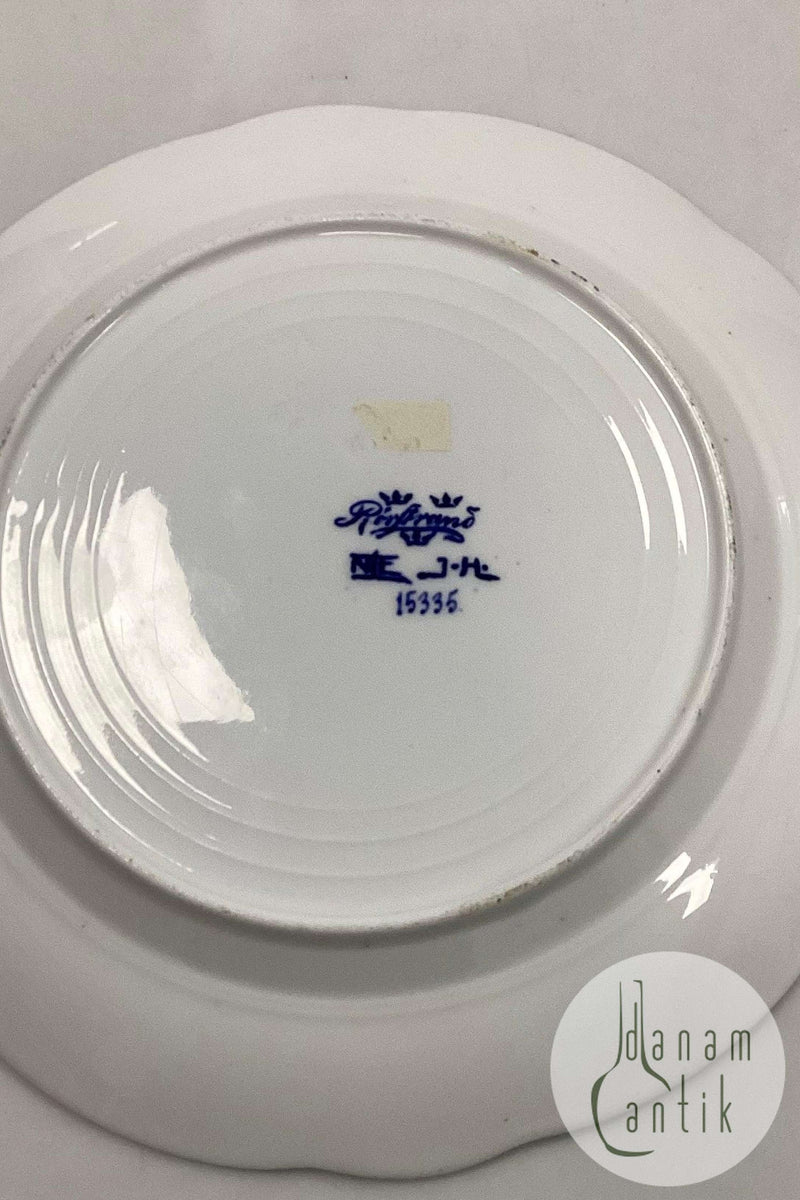 Rørstrand Platte Nordisk Konge møde Malmø 1914 Sverige Bølgekant