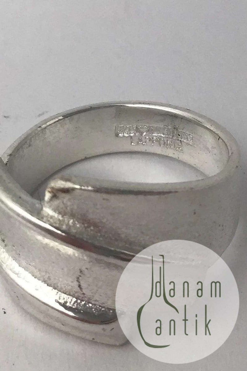 Lapponia Sterling Sølv Ring Björn Weckström