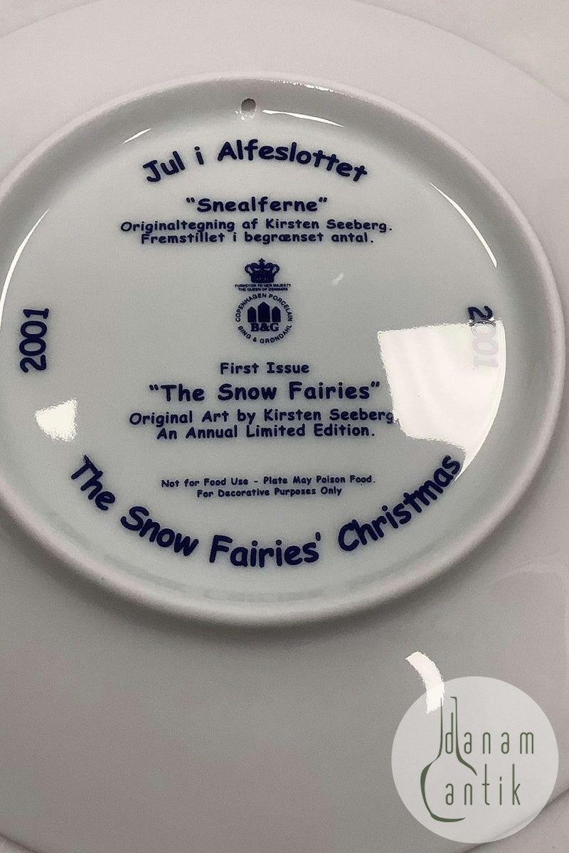 Bing og Grøndahl Snow Fairies Juleplatte 2001