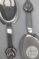 Grann & Laglye Art Deco Sølv Fiskeserveringsbestik(2)