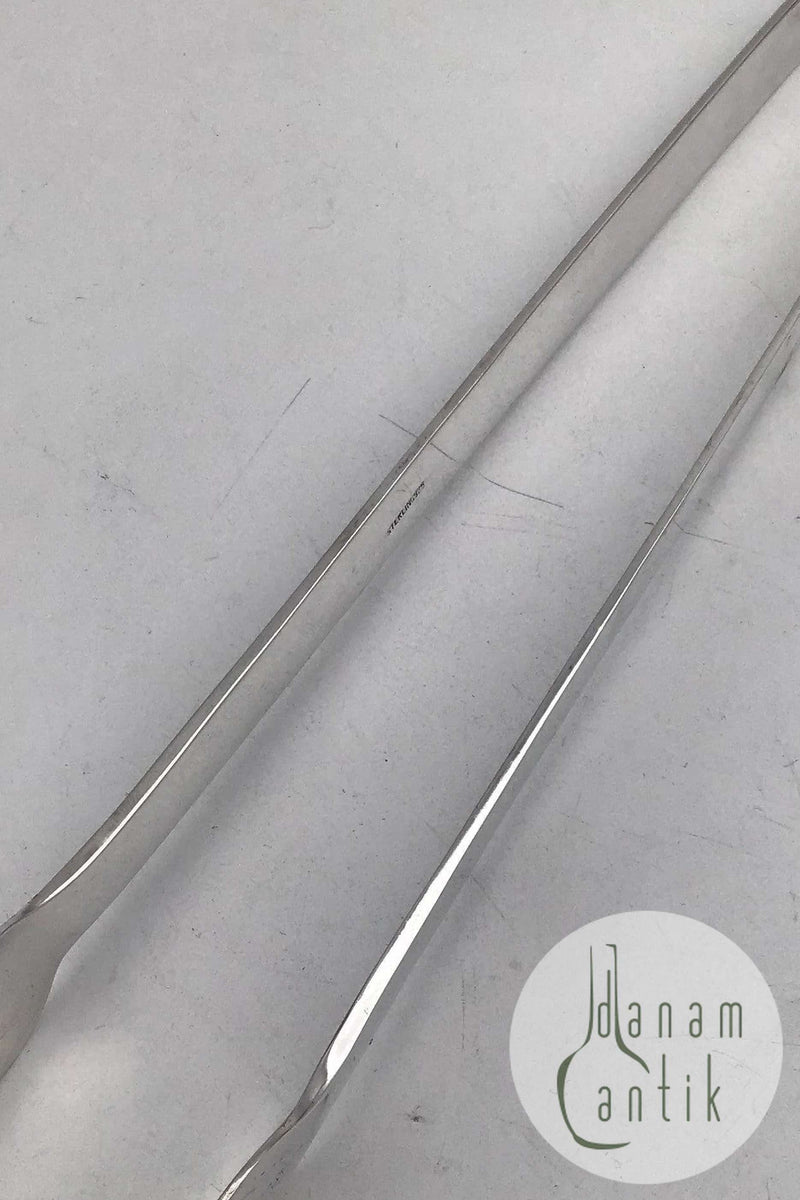 stor Sterling Sølv Tang