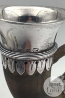 Tysk Sølvmonteret Drikkehorn (Gemse)