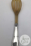 Juliane Marie Silberner Kaviarlöffel (Horn laf)