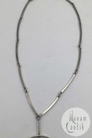 Niels Erik von Sterling Silber Halskette (Bernstein)