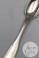 Frigast Silver Gammel Riflet The spoon Measures 13.8 cm (5.43 inch)