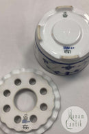 Royal Copenhagen Musselmalet Riflet Fyrfadsvarmer No. 9787