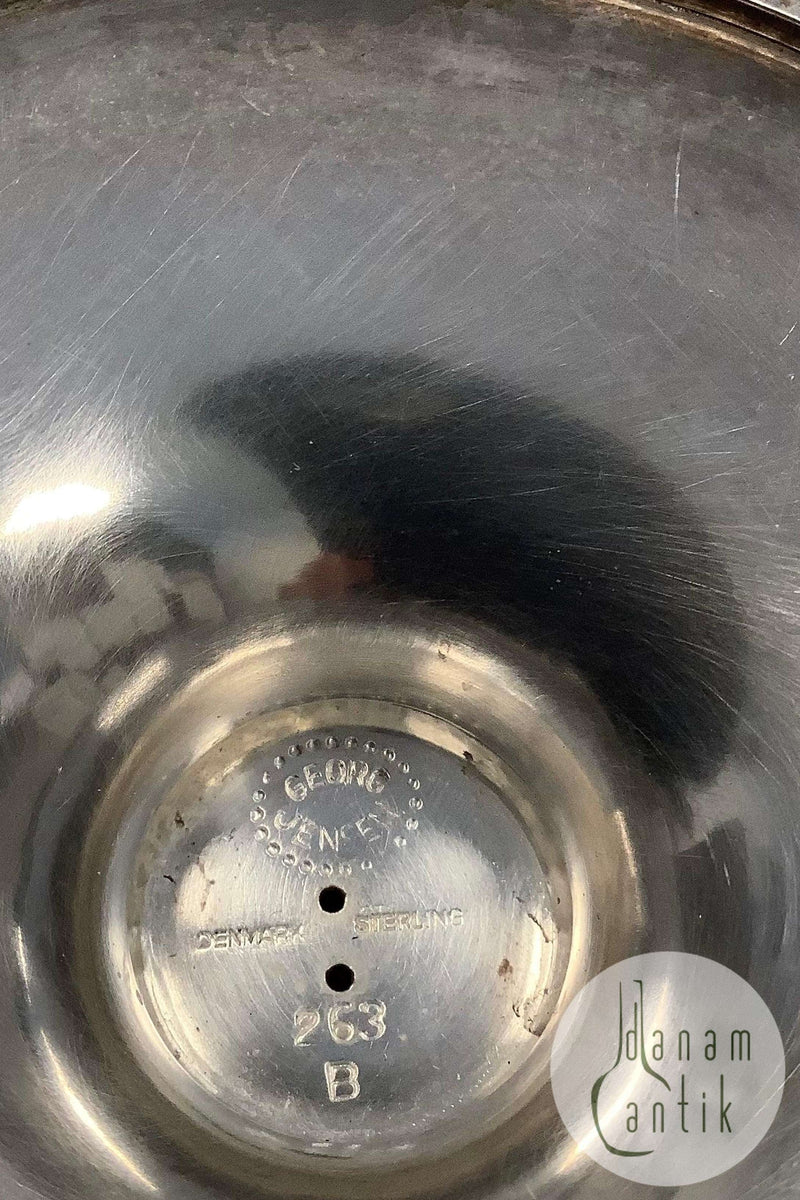 Georg Jensen Sterling Silber Traubenschale Nr. 263B