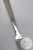 O. V.  Mogensen Sølv Champagne Pålægsgaffel (stor)