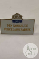 Royal Copenhagen Händlerzeichen mit Gold