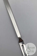 Georg Jensen Sterling Sølv Bernadotte Pålægsgaffel (stor) No. 145