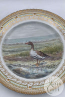 Royal Copenhagen Flora Danica Fuglestel Middagstallerken No 240/3549.