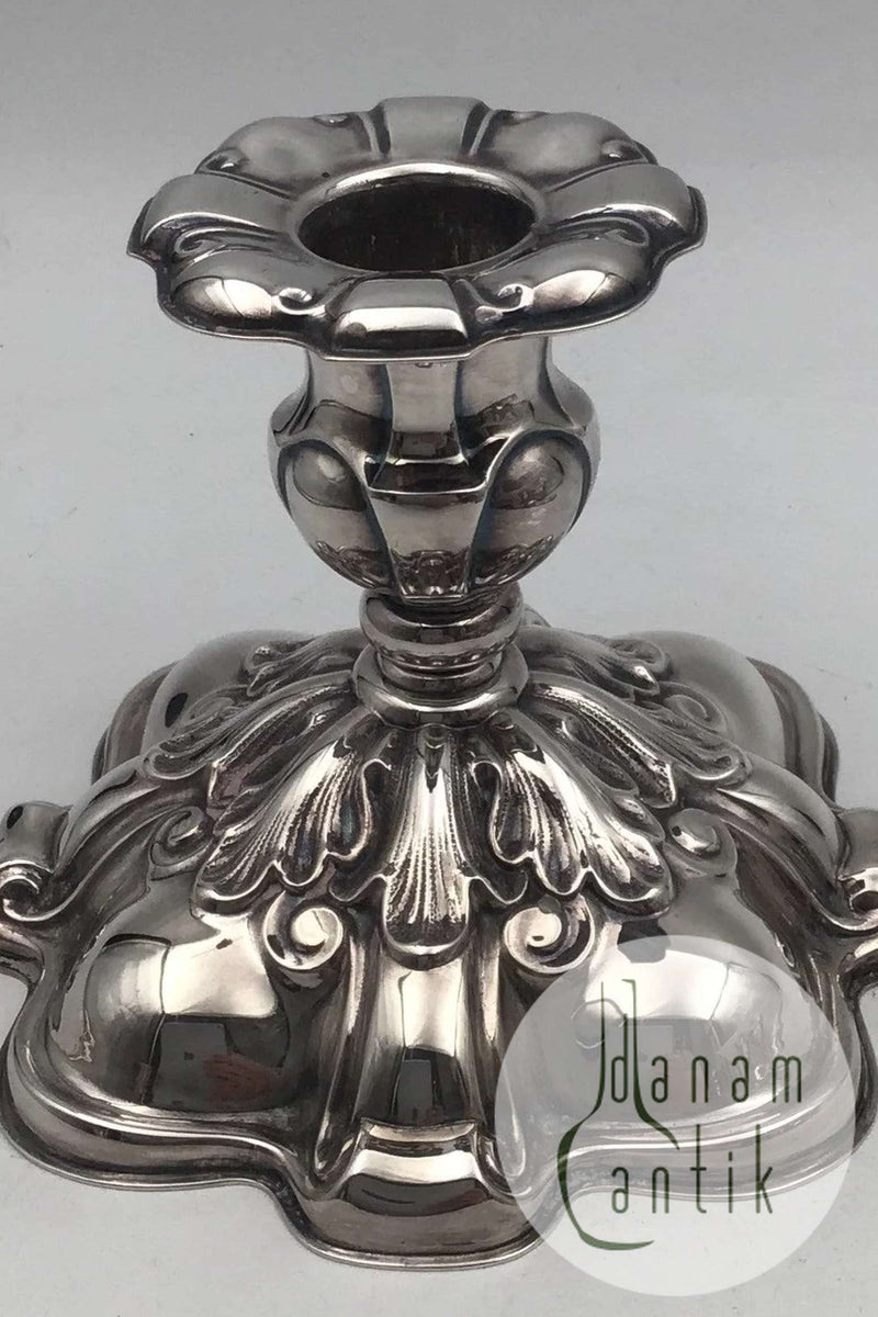 Cohr Sølv Lysestage