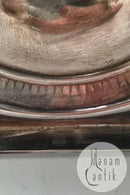 Mema Empire Silber Creme und Zucker Set