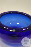 Royal Copenhagen / Holmegaard Große runde blaue Schale