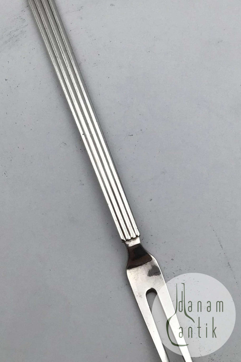 Georg Jensen Sterling Sølv Bernadotte Pålægsgaffel No. 144