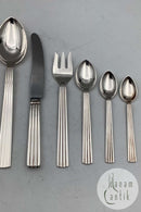 Georg Jensen Sterling Silber Bernadotte Besteckset 12-teilig (120 Teile)