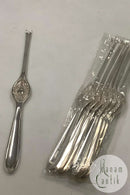 Satz mit 8 versilberten Hummergabeln