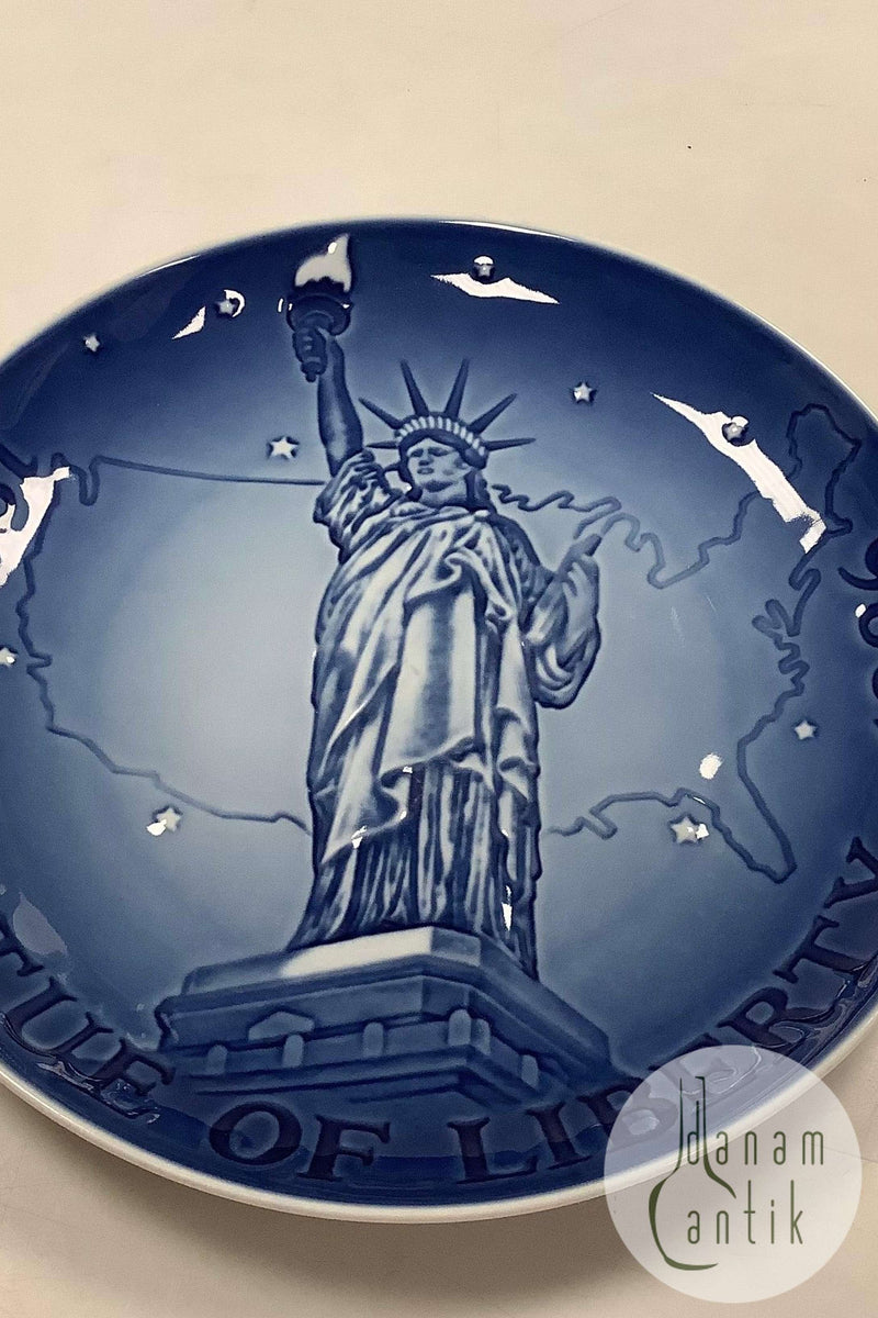 Bing og Grøndahl Frihedsgudinden 1886 - 1986 Platte