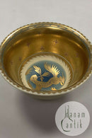 Royal Copenhagen Vase in Matte glaze with gold decoration No 1002 / 23