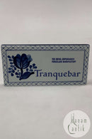 Royal Copenhagen Faience Tranquebar Dealer Sign