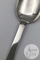 Georg Jensen Sterling Sølv Pyramide Serveringsske No. 339 (Ekstra stor)