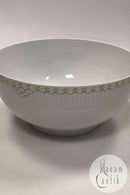 Royal Copenhagen Prinsesse Guld Stor Rund Skål No 579